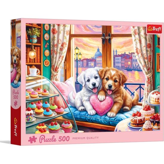Puzzle Trefl Amor de Cachorro de 500 Piezas