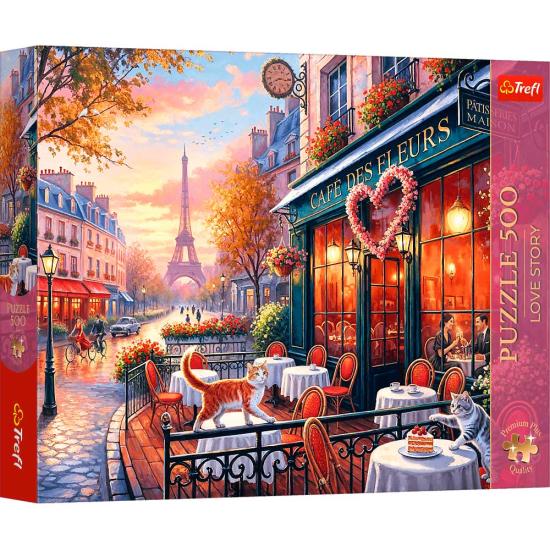 Puzzle Trefl Amor En París de 500 Piezas