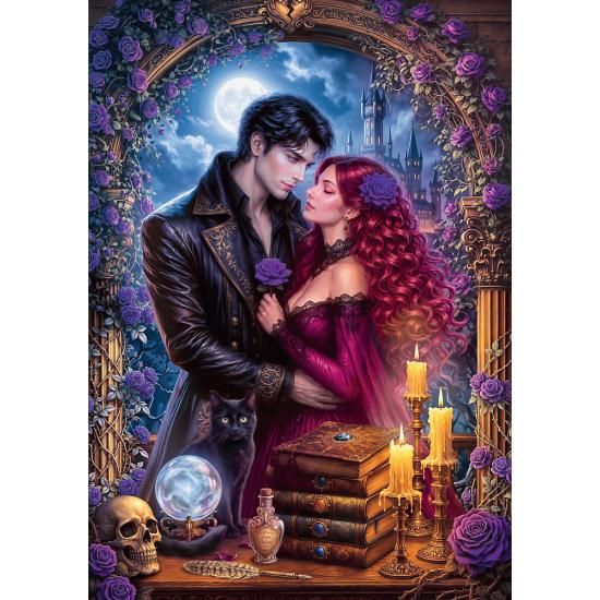 Puzzle Trefl Amor Gótico de 1000 Piezas