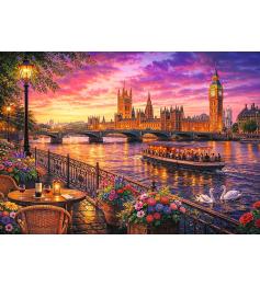 Puzzle Trefl Atardecer En El Támesis de 1000 Piezas