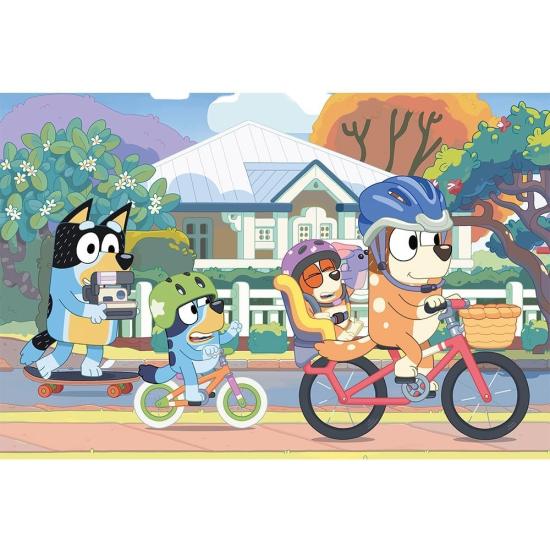 Puzzle Trefl Bluey Feliz XXL de 60 Piezas