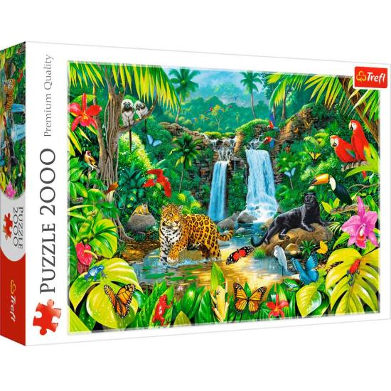 Puzzle Trefl Bosque Tropical de 2000 Piezas Puzzle Trefl Bosque Tropical de 2000 Piezas