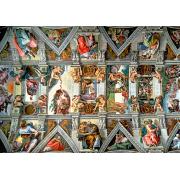 Puzzle Trefl Bóvedas de la Capilla Sixtina de 6000 Piezas