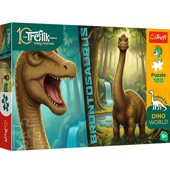 Puzzle Trefl Brontosaurio XXL de 100 Piezas