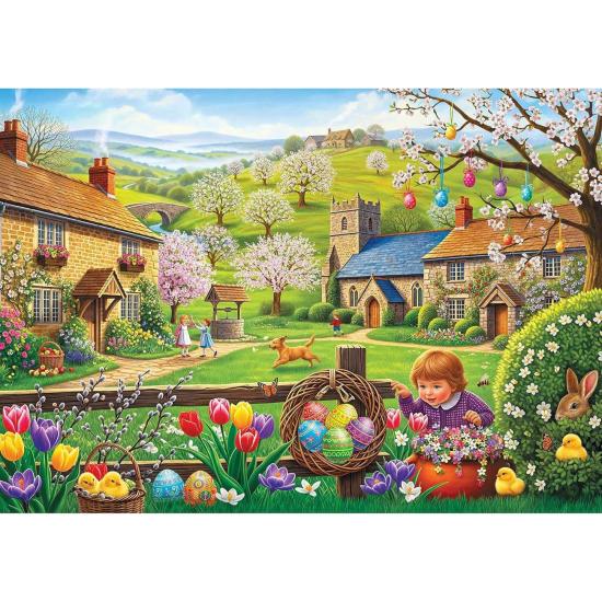 Puzzle Trefl Búsqueda de Huevos de Pascua de 1000 Piezas