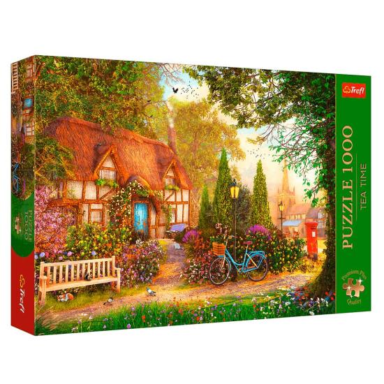 Puzzle Trefl Cabaña Con Techo De Paja de 1000 Piezas