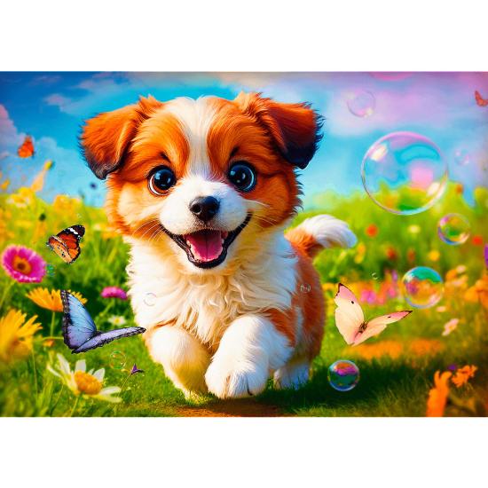 Puzzle Trefl Cachorro Feliz de 500 Piezas