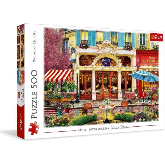 Puzzle Trefl Majestic Café de 500 Piezas