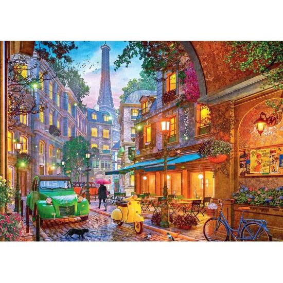 Puzzle Trefl Café de Esquina en París de 500 Piezas