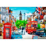 Puzzle Trefl Calle de Londres de 1000 Piezas