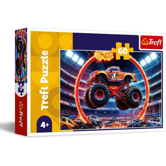 Puzzle Trefl Monster Truck XXL de 60 Piezas