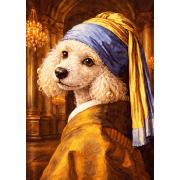 Puzzle Trefl Caniche Con Una Perla de 500 Piezas