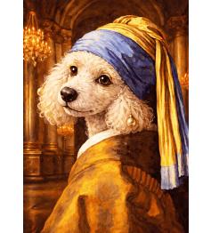 Puzzle Trefl Caniche Con Una Perla de 500 Piezas