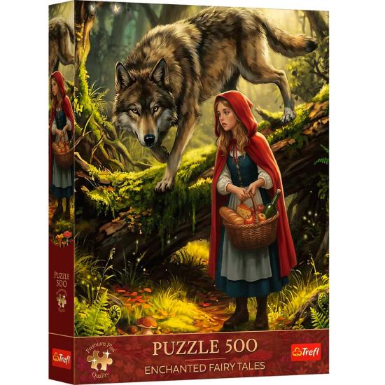 Puzzle Trefl Caperucita Roja y El Lobo de 500 Piezas