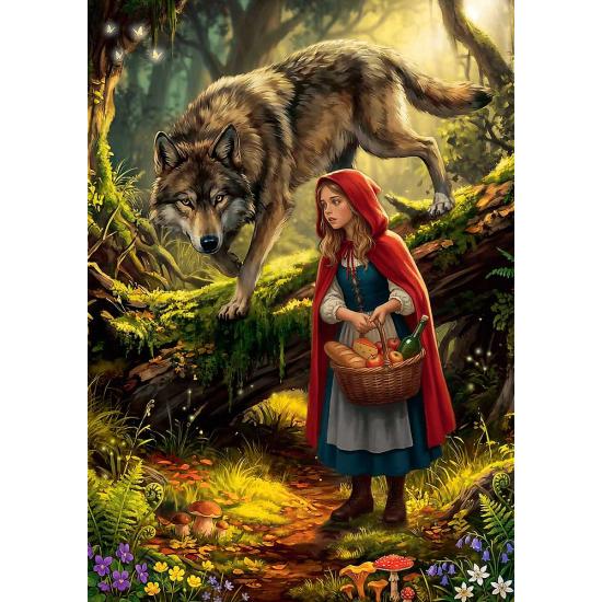 Puzzle Trefl Caperucita Roja y El Lobo de 500 Piezas