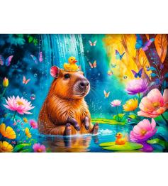 Puzzle Trefl Capibara de 1000 Piezas