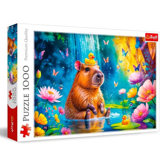 Puzzle Trefl Capibara de 1000 Piezas
