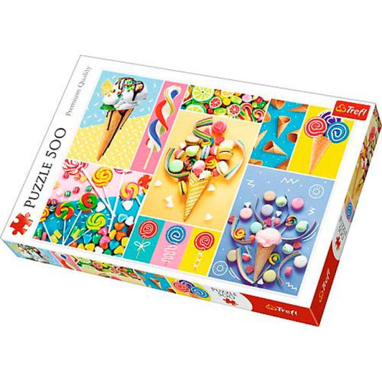 Puzzle Trefl Caramelos Favoritos de 500 Piezas