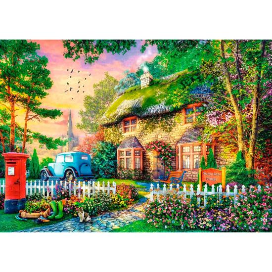 Puzzle Trefl Casa de Campo Stoney Lane de 1000 Piezas