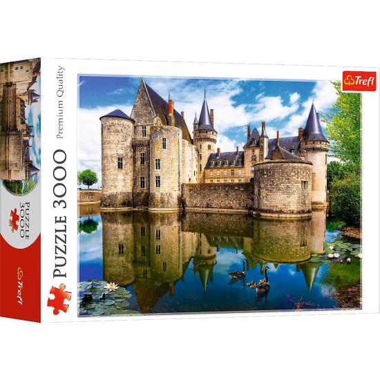 Puzzle Trefl  Castillo en Sully-Sur-Loire, Francia de 3000 Pieza Puzzle Trefl  Castillo en Sully-Sur-Loire, Francia de 3000 Pieza