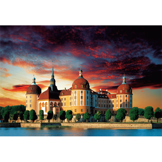 Puzzle Trefl Castillo Moritzburg, Alemania de 1500 Piezas Puzzle Trefl Castillo Moritzburg, Alemania de 1500 Piezas