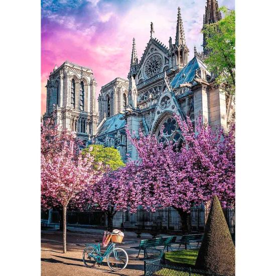 Puzzle Trefl Catedral de Notre Dame de París 1000 Piezas