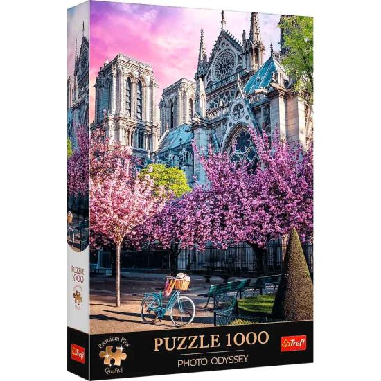 Puzzle Trefl Catedral de Notre Dame de París 1000 Piezas