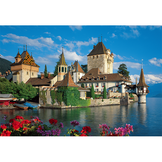 Puzzle Trefl Catillos OverHofen, Suiza de 1500 Piezas