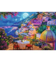 Puzzle Trefl Cita Nocturna en Positano de 1500 Piezas