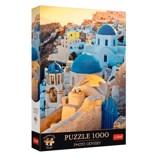 Puzzle Trefl Ciudad de Oia, Santorini 1000 Piezas