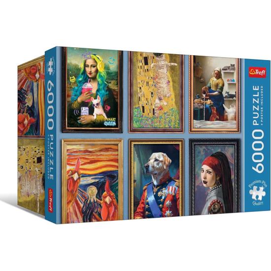 Puzzle Trefl Colección de Arte Divertido de 6000 Piezas
