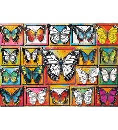 Puzzle Trefl Creative Colección De Mariposas de 500 Piezas