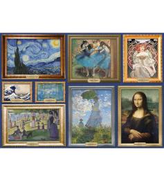 Puzzle Trefl Colección de Obras Maestras de Arte de 1000 Piezas