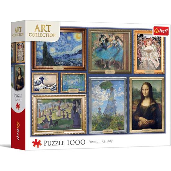 Puzzle Trefl Colección de Obras Maestras de Arte de 1000 Piezas