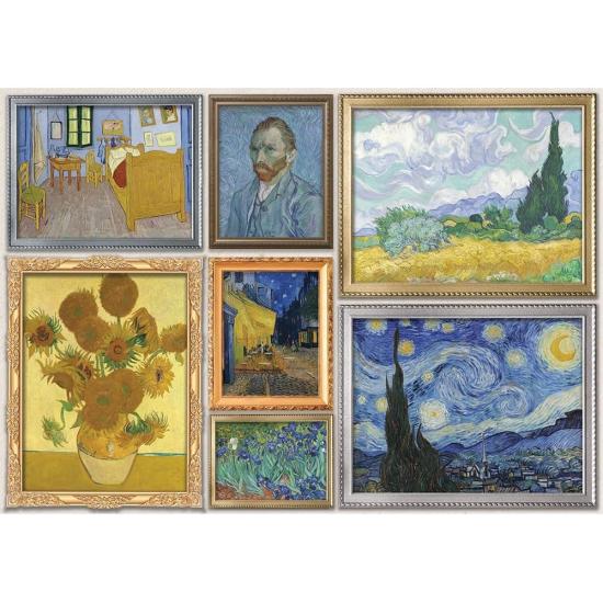 Puzzle Trefl Colección Vincent van Gogh de 1000 Piezas