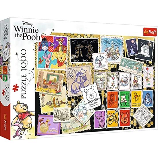 Puzzle Trefl Colección de Sellos Winnie the Pooh de 1000 Pzs