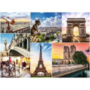 Puzzle Trefl Collage de Imágenes de París de 3000 Piezas