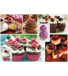 Puzzle Trefl Collage de Muffins de 1000 Piezas