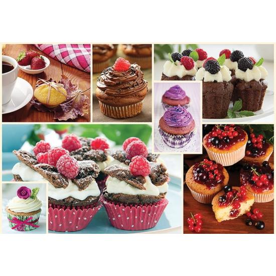 Puzzle Trefl Collage de Muffins de 1000 Piezas