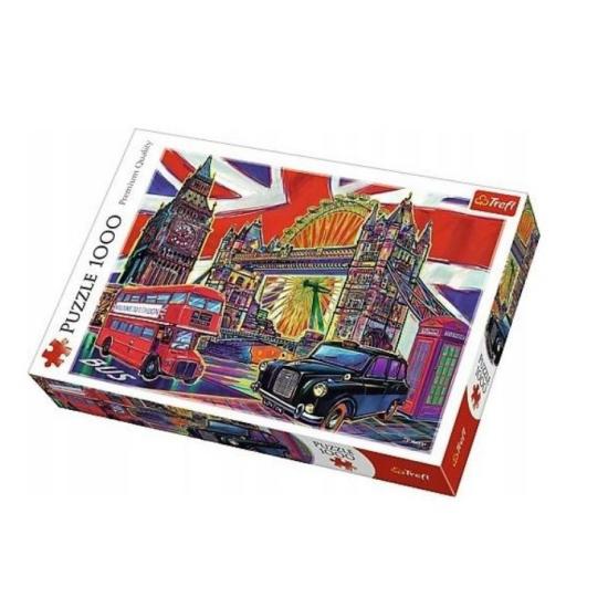 Puzzle Trefl Colores de Londres de 1000 Piezas