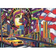 Puzzle Trefl Colores de Nueva York de 1000 Piezas