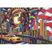 Puzzle Trefl Colores de Nueva York de 1000 Piezas