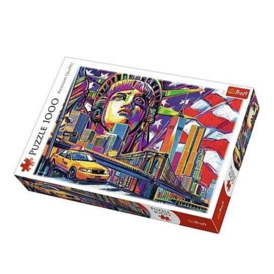 Puzzle Trefl Colores de Nueva York de 1000 Piezas