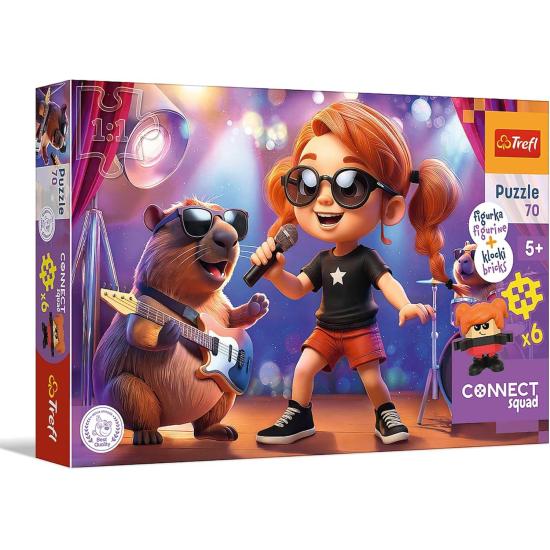 Puzzle Trefl Connect Sue XXL de 70 Piezas