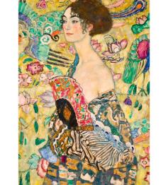 Puzzle Trefl Dama con Abanico 1000 Piezas