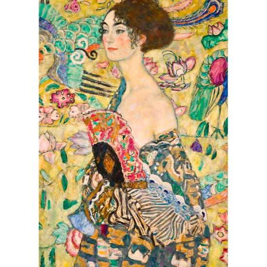 Puzzle Trefl Dama con Abanico 1000 Piezas