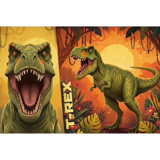Puzzle Trefl Dino T-Rex XXL de 100 Piezas