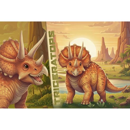 Puzzle Trefl Dino Triceratops XXL de 100 Piezas