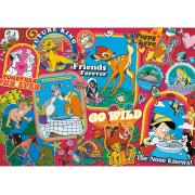 Puzzle Trefl Disney: A lo Largo de los Años de 500 Piezas