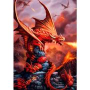 Puzzle Trefl Dragón de Fuego 1000 Piezas